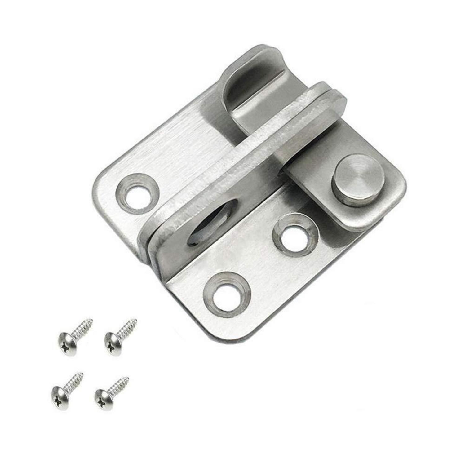 Türriegel Edelstahl 45mm Mit 270° Drehfunktion Für Schiebetüren & Schränke