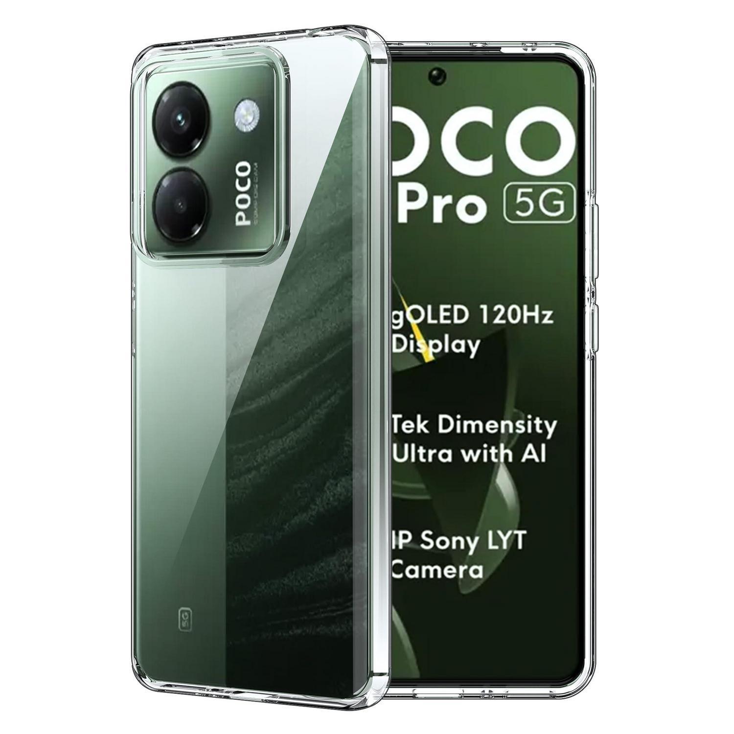 Hülle Für Xiaomi Poco M7 Pro 5g/redmi Note 14 5g, Transparent, Stoßfest