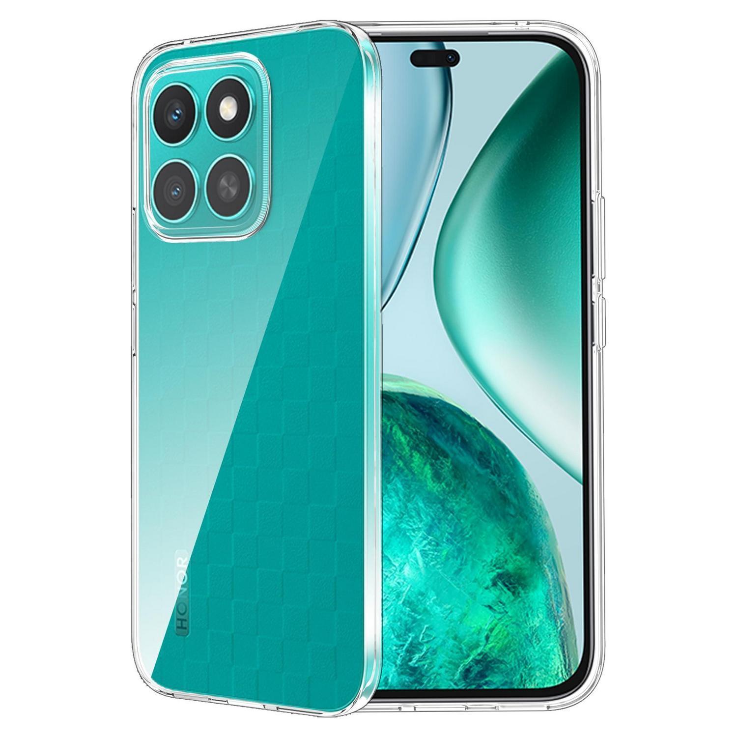Handyhülle Für Honor X8c, Transparent, Stoßfest, Tpu Silikon
