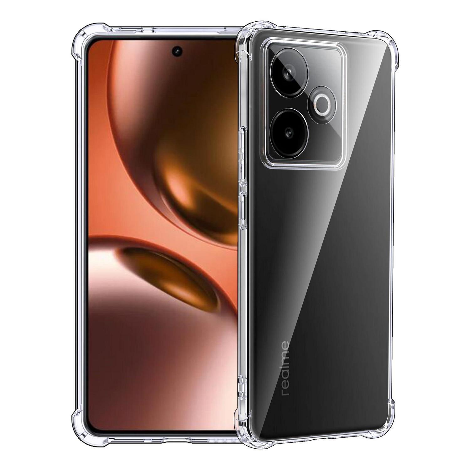 Handyhülle Realme Gt 7/7t, Transparent, Silikon, Anti-kratzer