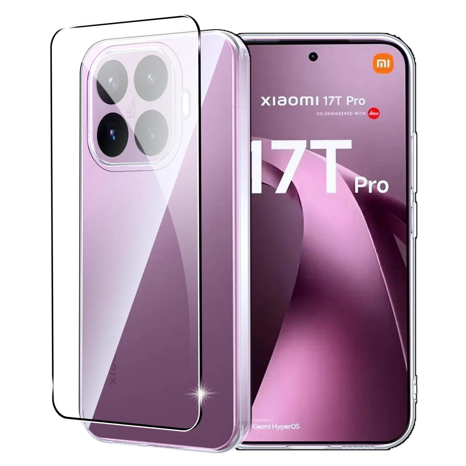 Schutzhülle Für Xiaomi 17t Pro 5g Mit Schutzfolie, Transparent