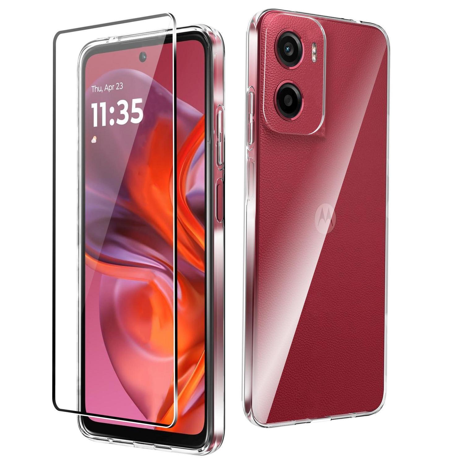 Tpu Handyhülle Für Motorola Moto G05 4g/e15 Mit Glasfolie