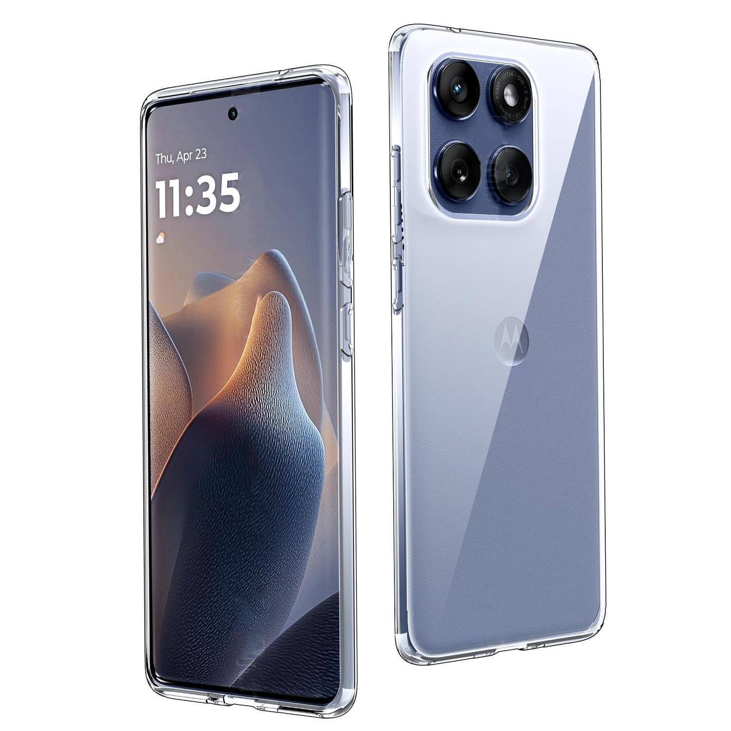 Tpu Handyhülle Für Motorola Edge 60 Fusion/edge 60, Transparent, Stoßfest
