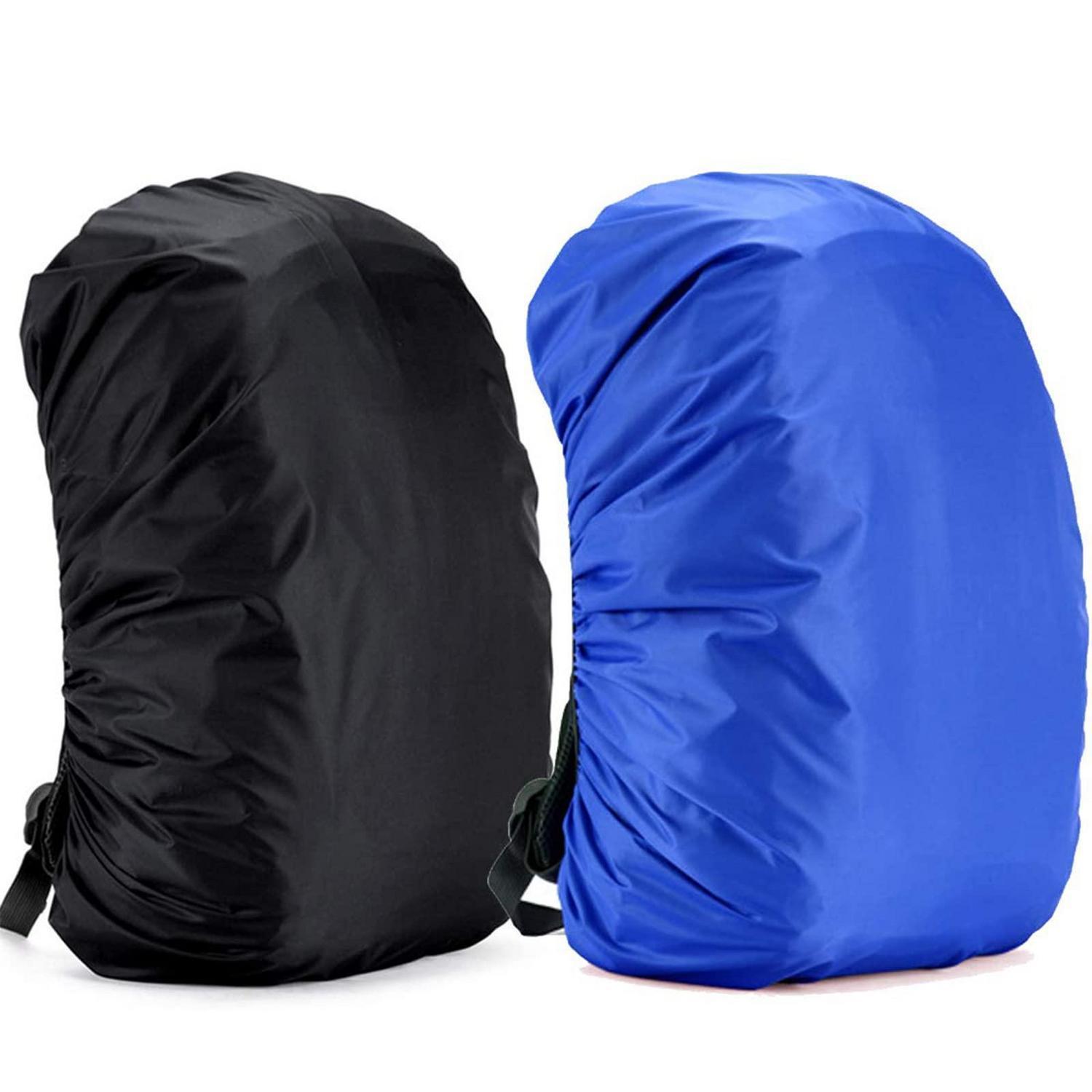 Regenschutz Für Rucksack 45-55l, 2 Stück Wasserdicht, Blau