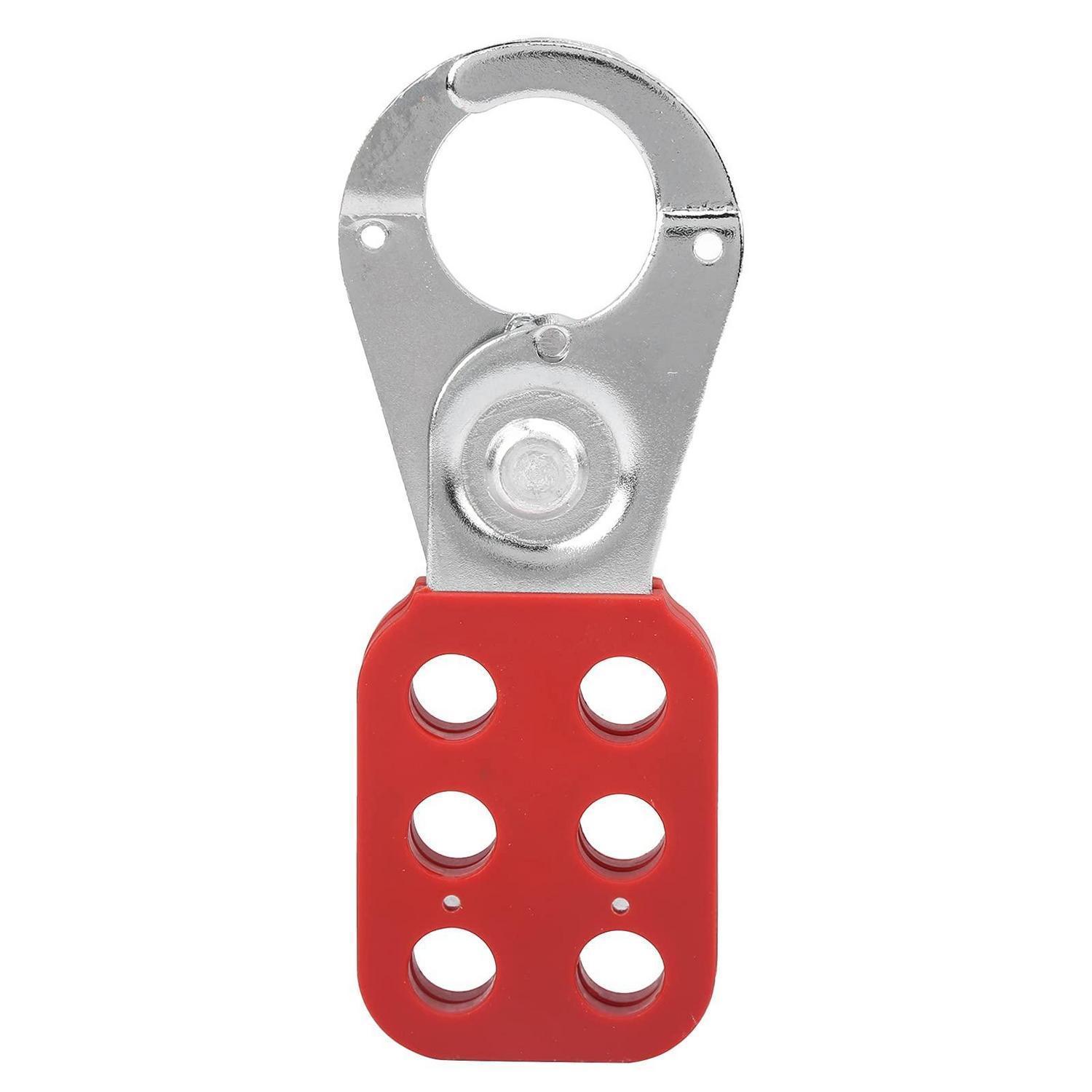 Sicherheitsriegel Für Vorhängeschlösser, 1 Zoll, 6 Haken, Isoliert, Robust