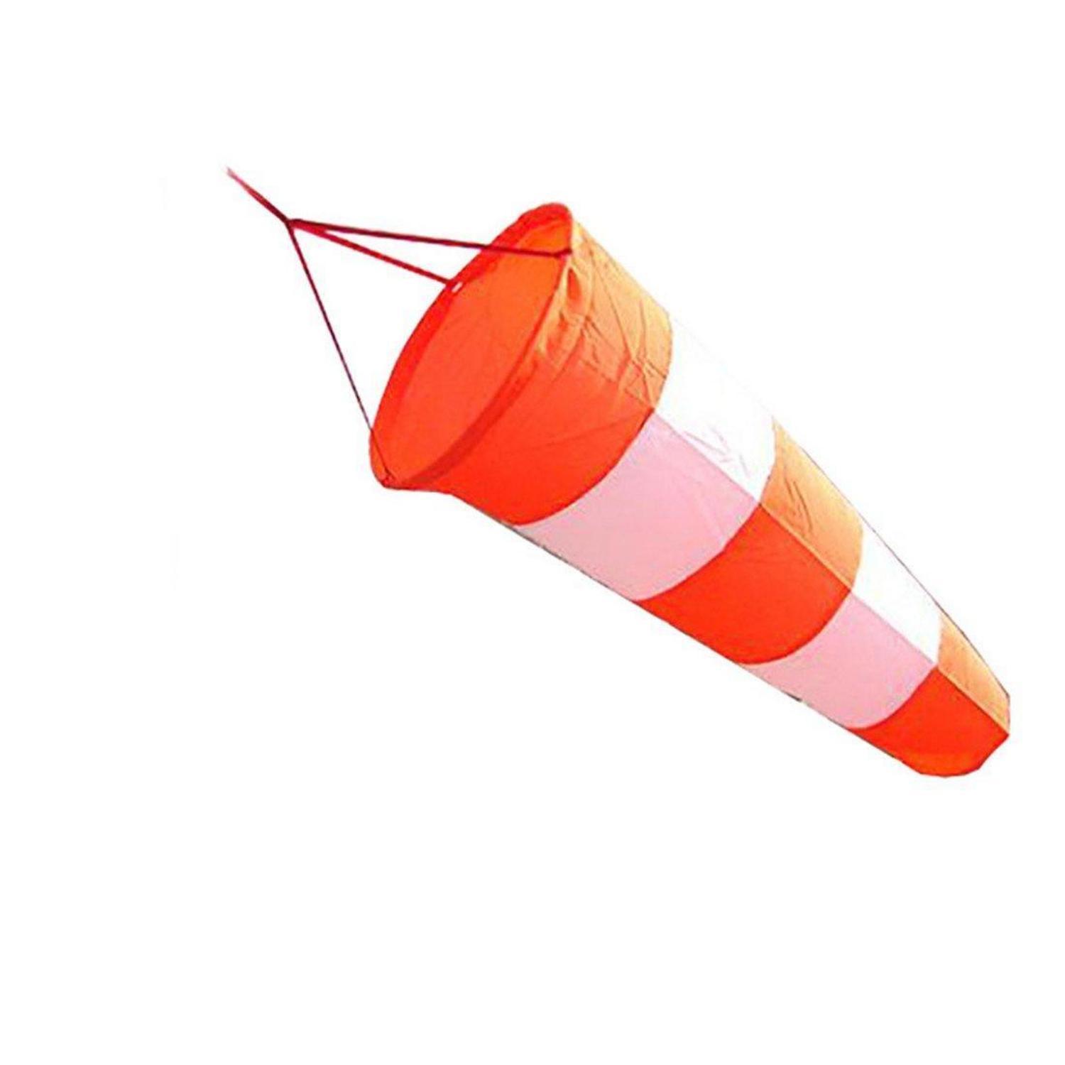 Fluoreszierender Windsack 80cm Für Außenbereich & Industrie