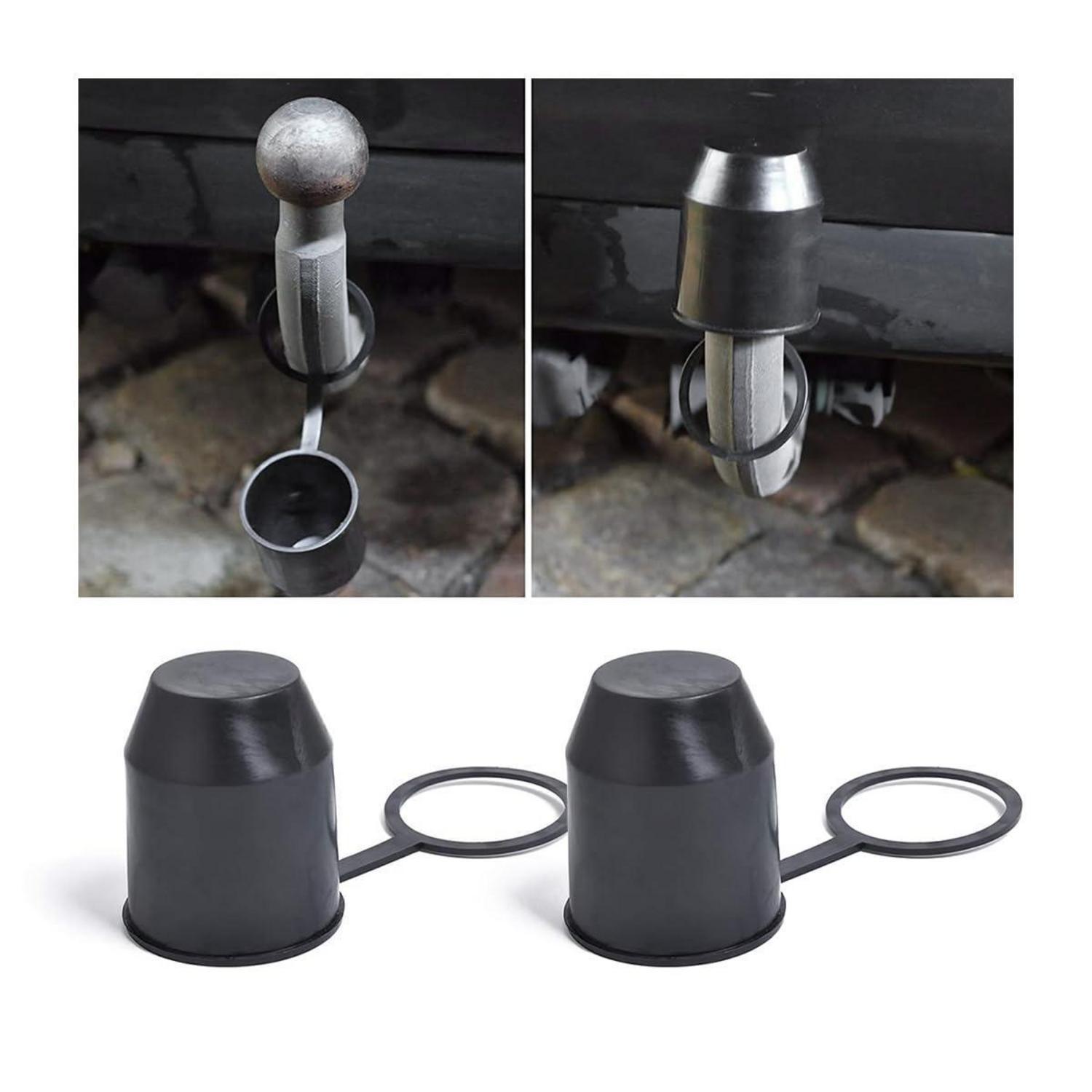2er Set Anhängerkupplung Abdeckung Kugelkopfschutz 52mm Pvc Wasserdicht