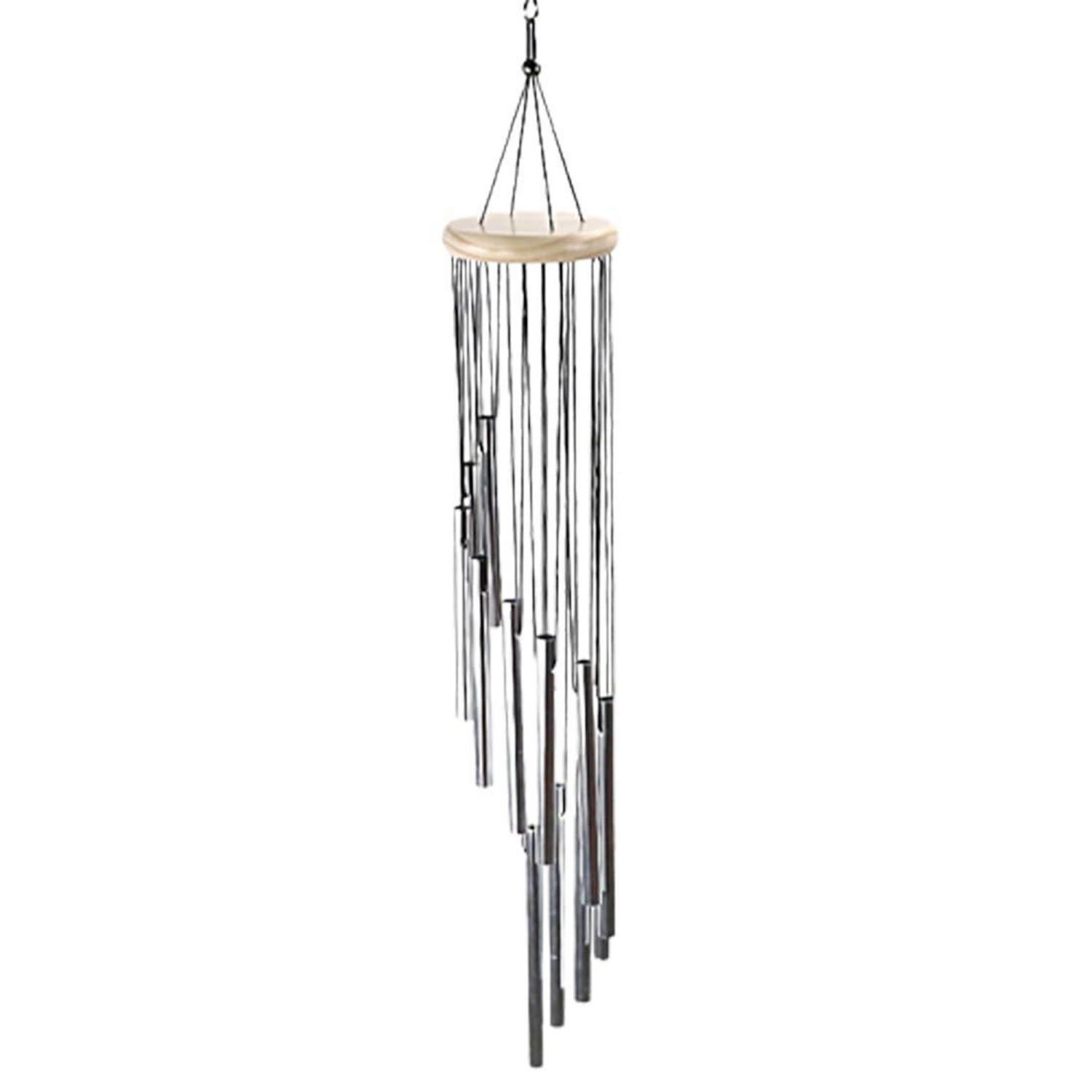 Metall Windspiel 52cm Mit 12 Röhren Für Garten & Balkon