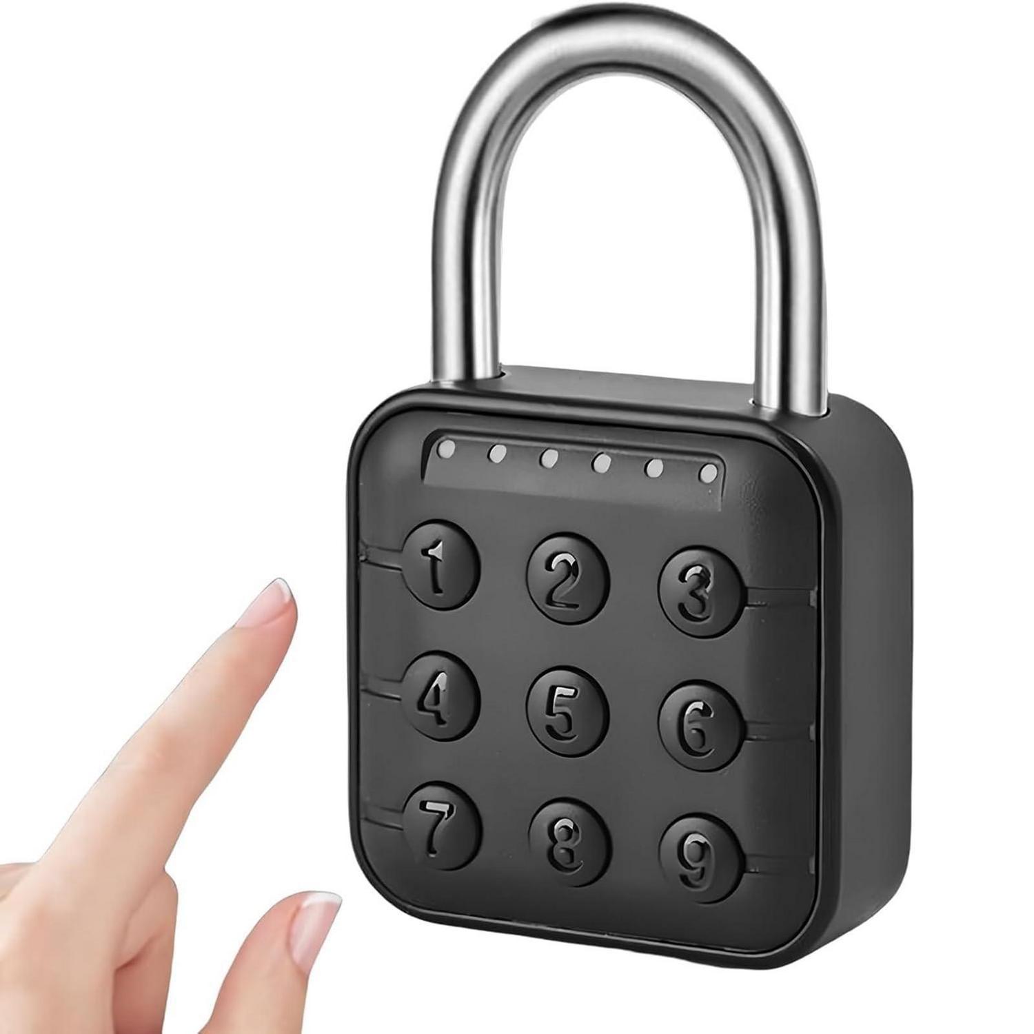 Vorhängeschloss Mit 6-stelligem Zahlencode, Ip67 Wasserdicht, Für Koffer & Schränke