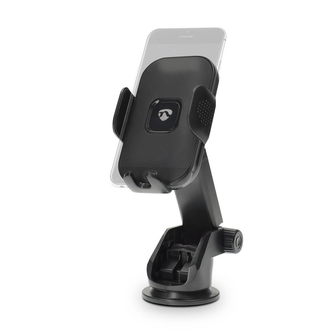 Nedis Kfz- Smartphonehalterung / Windschutzscheibe Und Amaturenbrett / Universal / Maximale Bildschirmgröße: 7 / Depth Adjustment / Verstellbarer Winkel