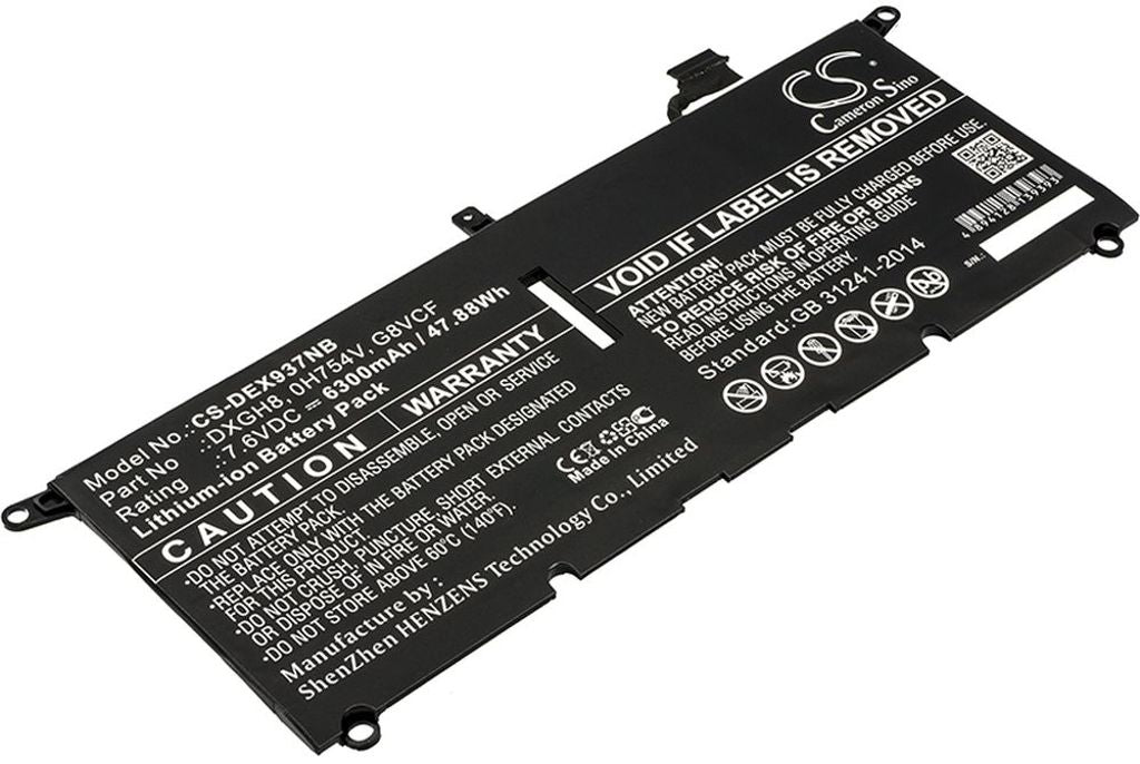 Akku F R Dell Xps 13 2018 Usw