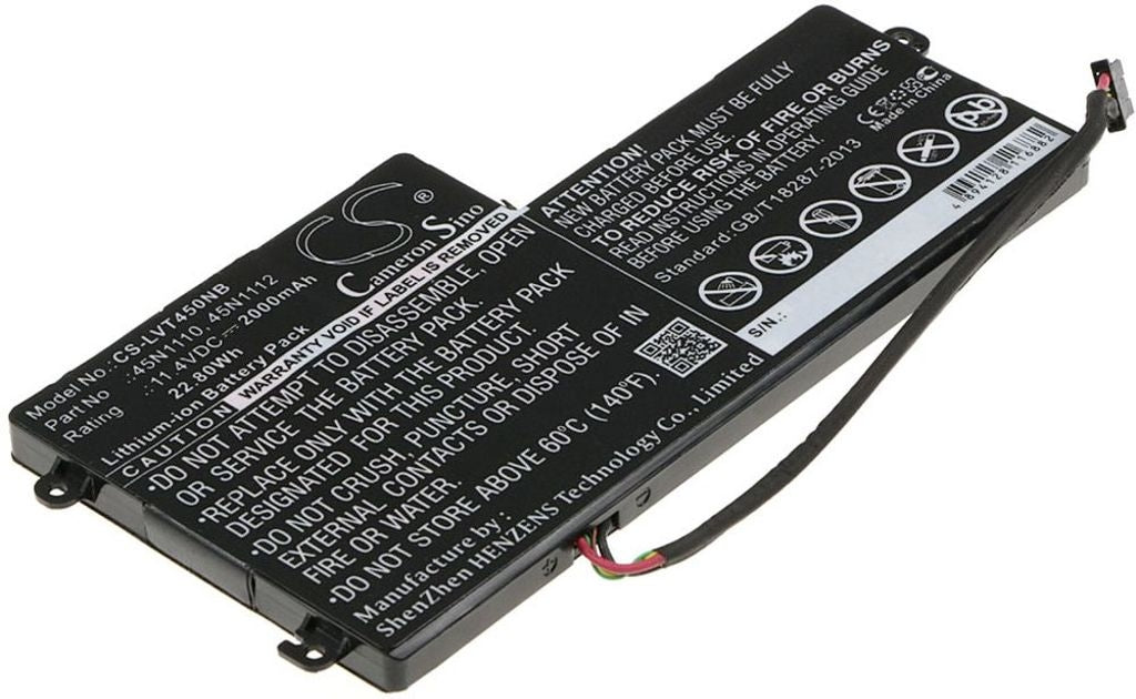 Akku F R Lenovo Thinkpad K2450 Etc