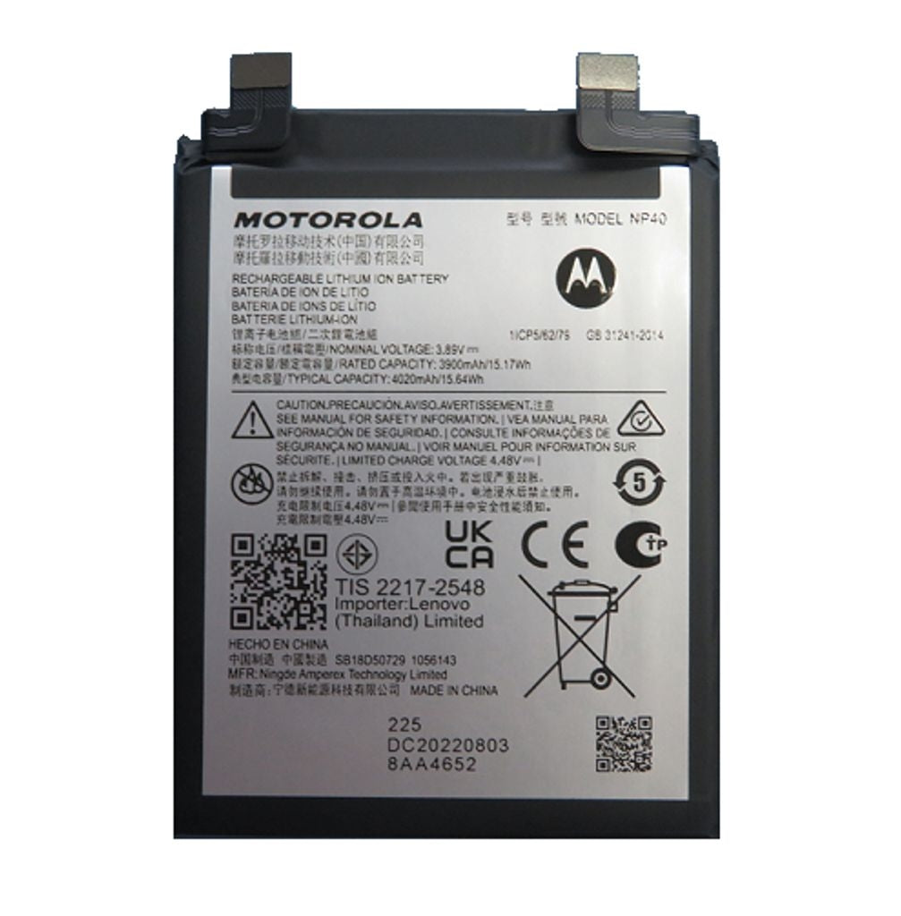 Bater A Del Motorola Edge 30 Neo 4020 Mah