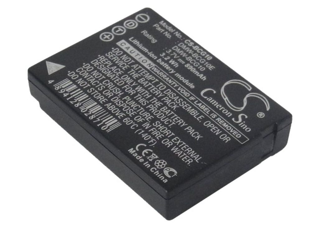 Batterie F R Dmw Bcg10 E Ersatzbatterie