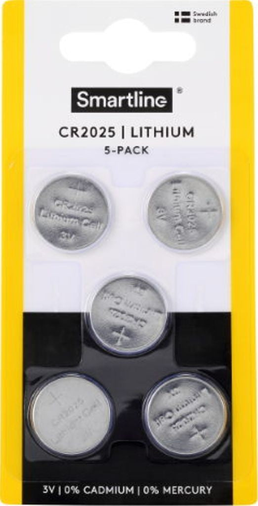 Cr2025 5er Pack Smartline