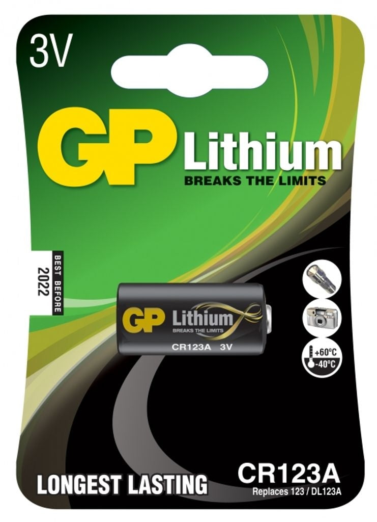 Cr123a 3v 1 Pack Gp