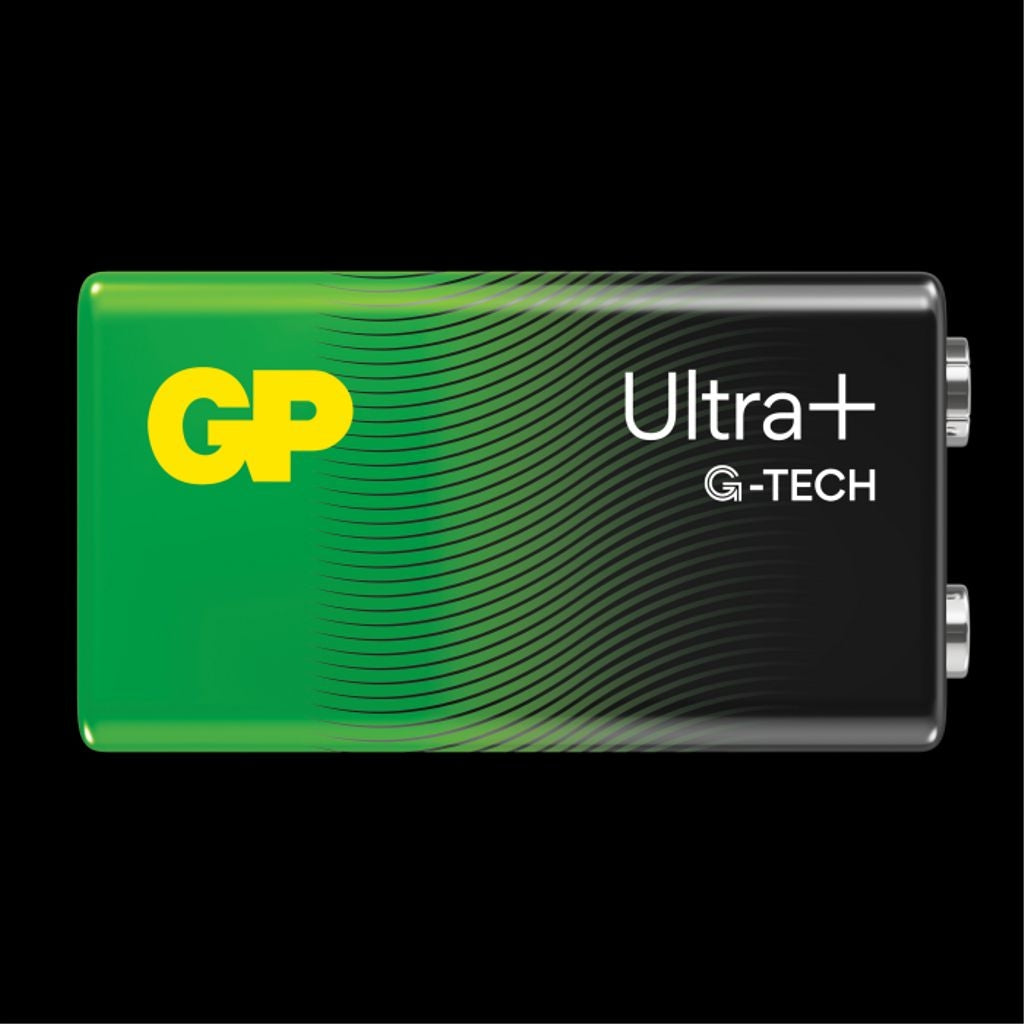 Gp Ultra Plus Alkaline 9v Batterie 1604aup 6lf22 1er Pack