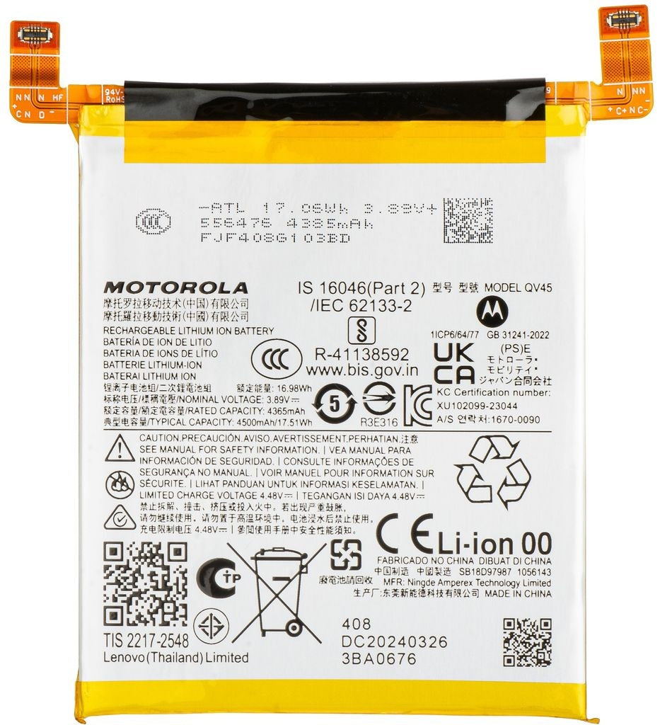 Motorola Edge 50 Ultra Originalakku Qv45