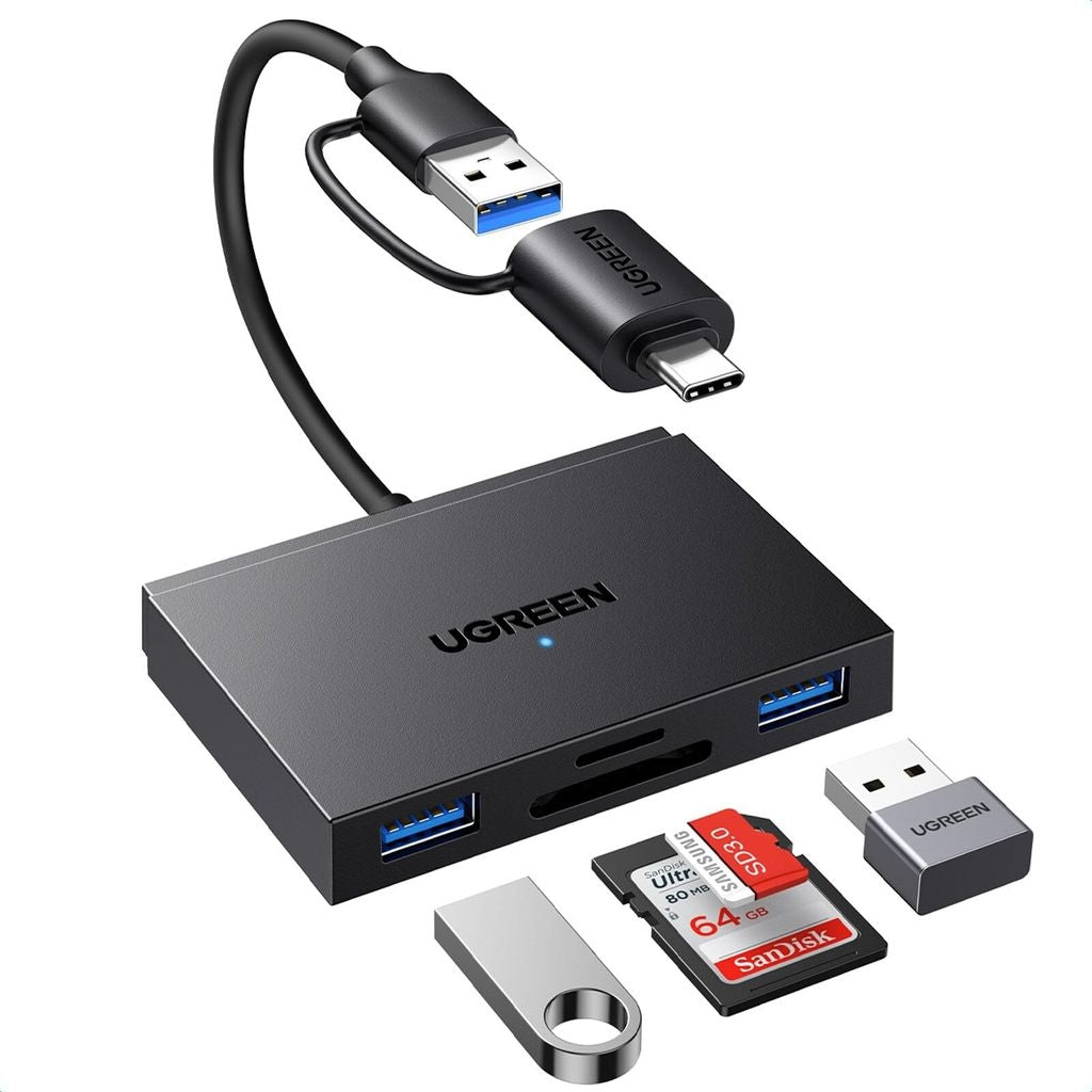 Ugreen 4 In 1 Usb C Usb A Speicherkartenleser