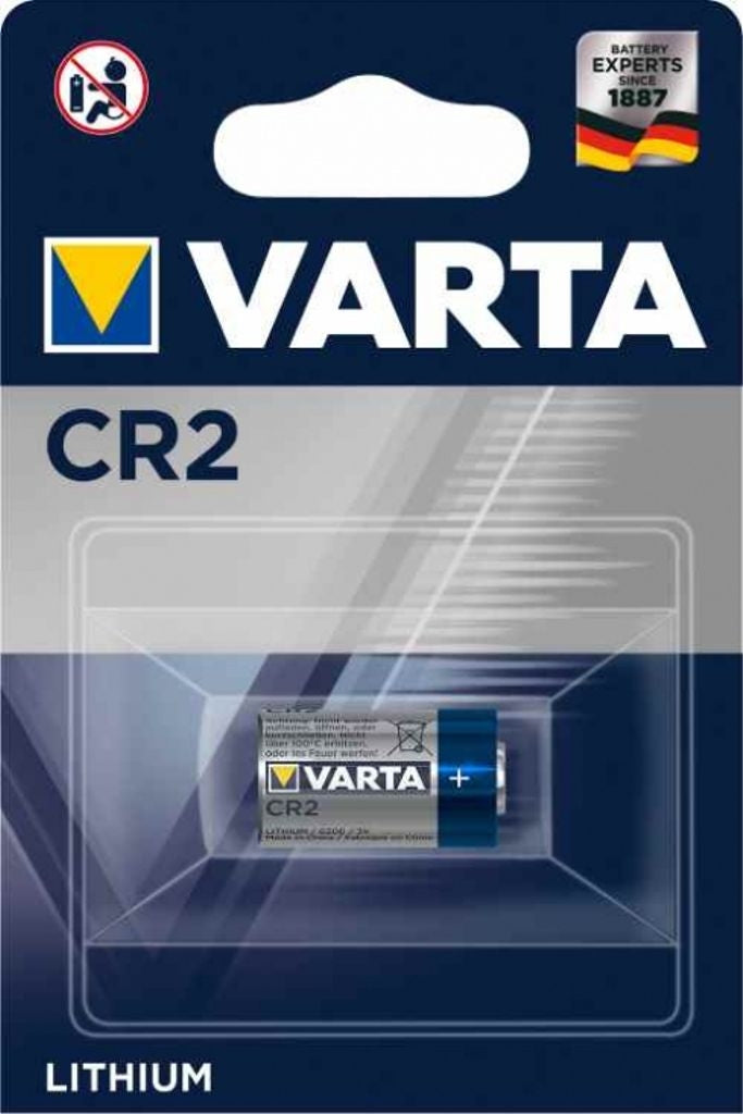 Varta Lithium Zylinderbatterie Cr2