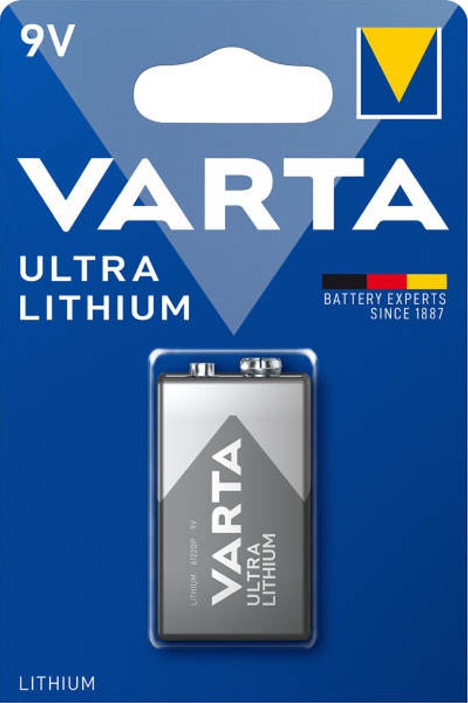 Varta Ultra Lithium 9v Batterie