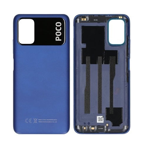 Carcasa Trasera Azul Para Poco M3