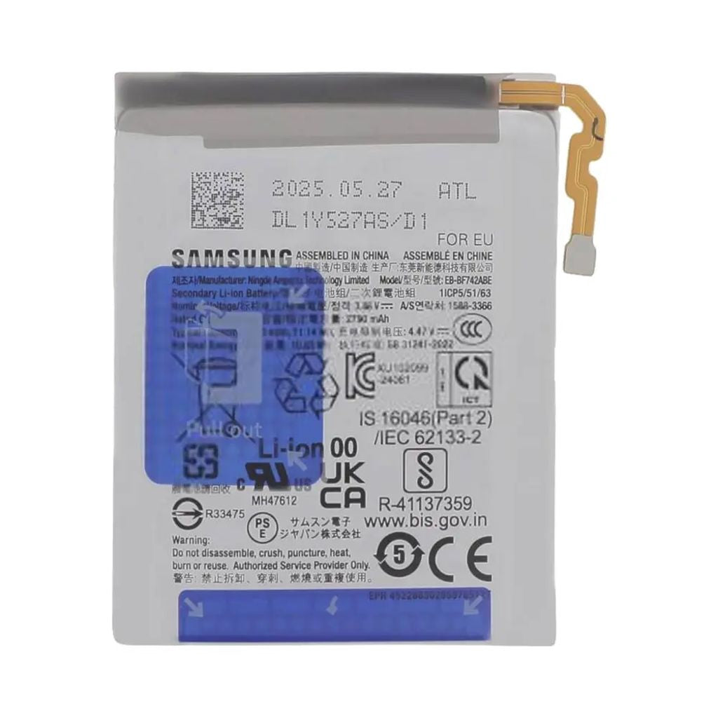 Bater A Secundaria Del Samsung Galaxy Z Flip7 Fe
