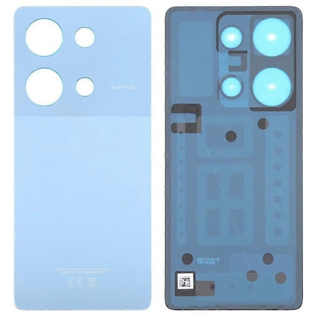 Funda Trasera Original Para Xiaomi Poco M6 Pro Azul