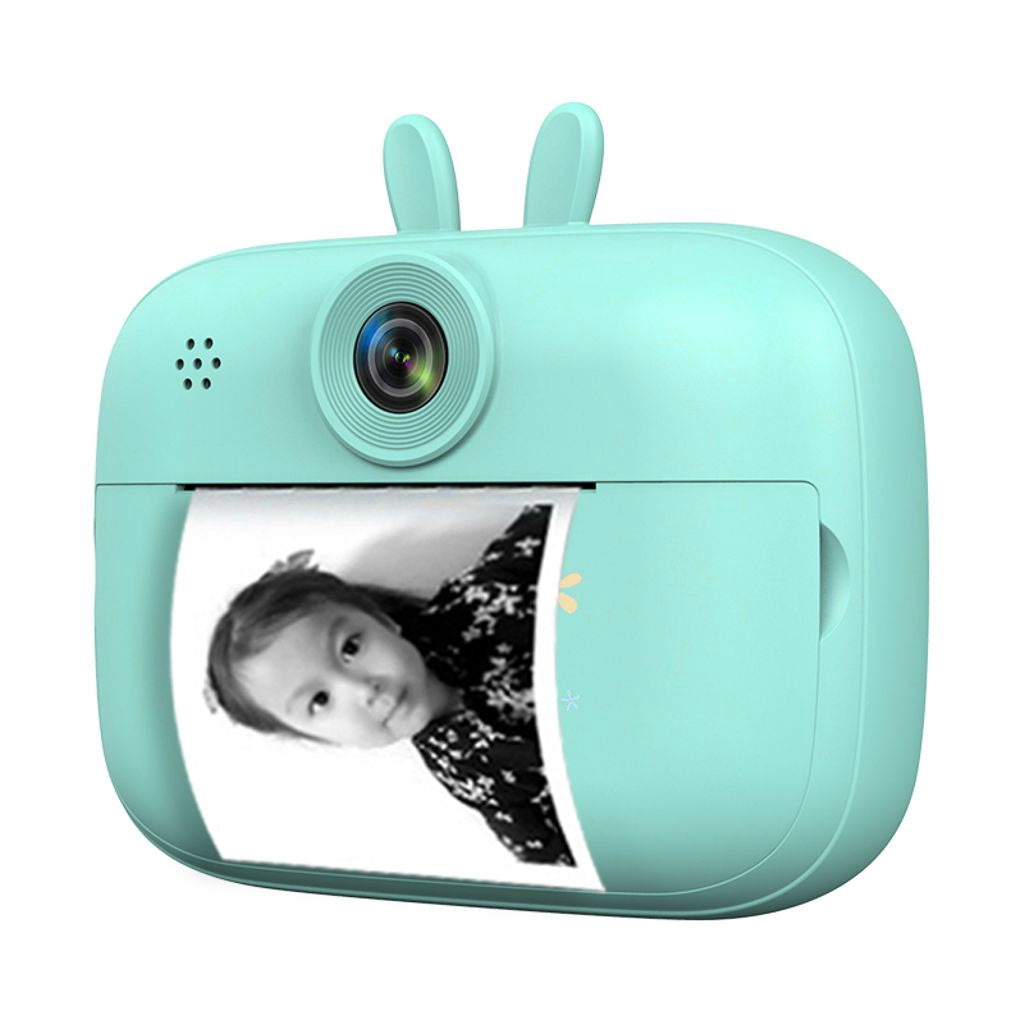 Mini C Mara Hd 1080p Con Impresora T Rmica Azul