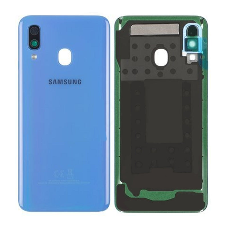 Samsung Galaxy A40 R Ckseite Original Blau