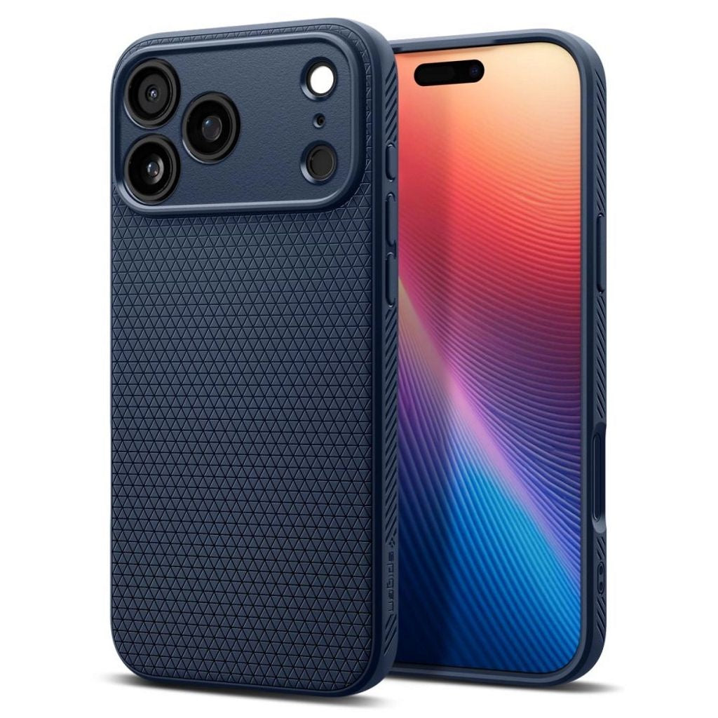 Spigen Liquid Air H Lle F R Iphone 17 Pro Blau