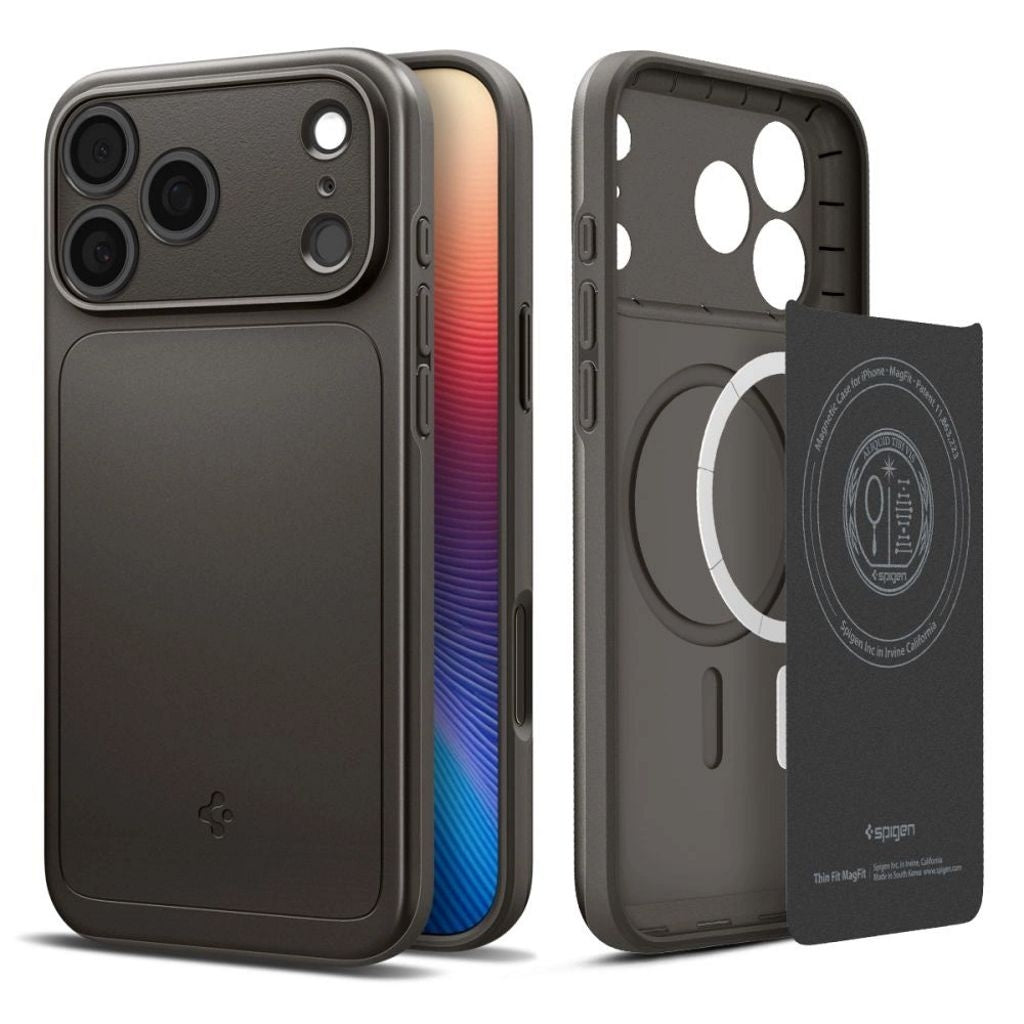 Spigen Thin Fit Magsafe H Lle F R Iphone 17 Pro Grau