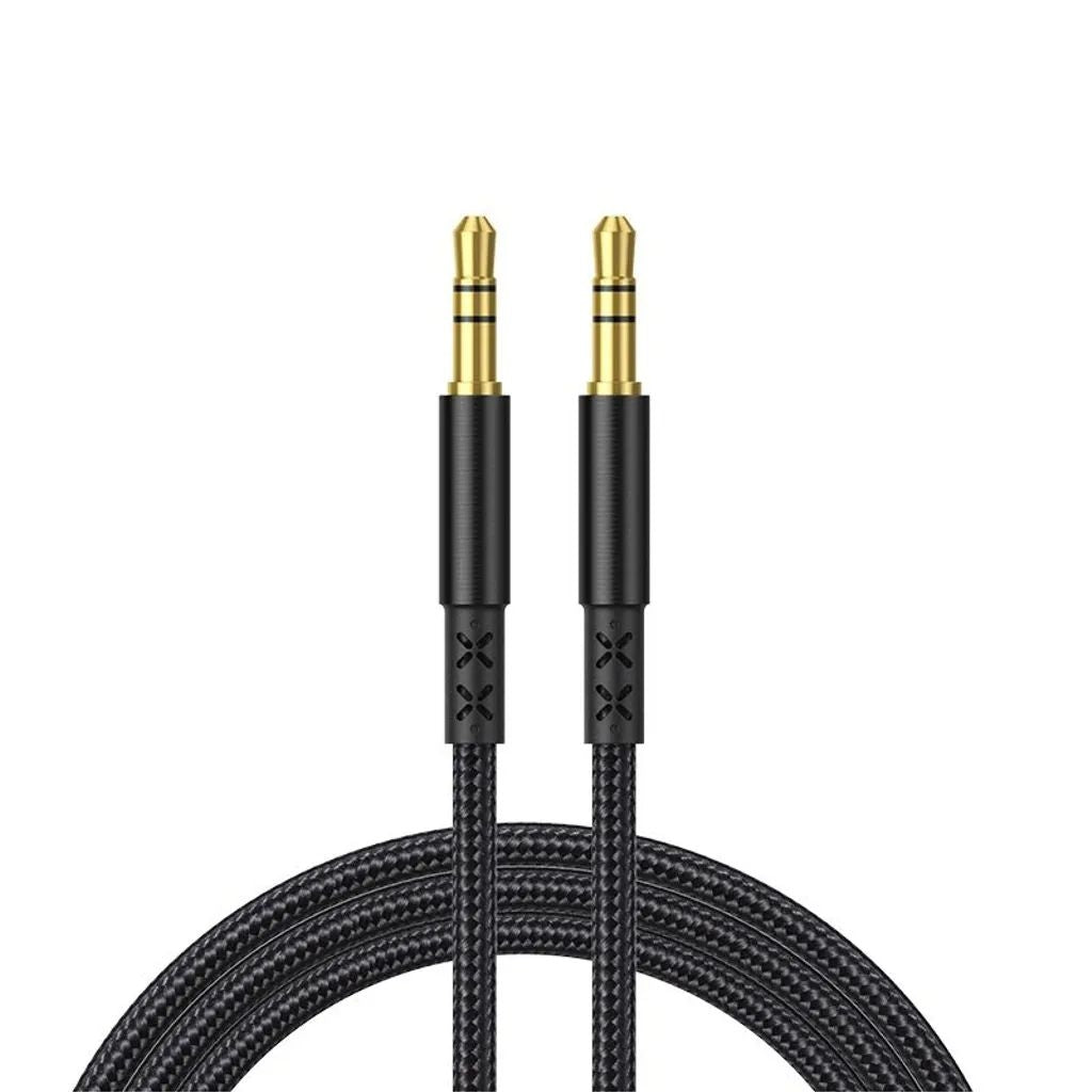 Aux Auto Stereo Audiokabel 2 M Schwarz