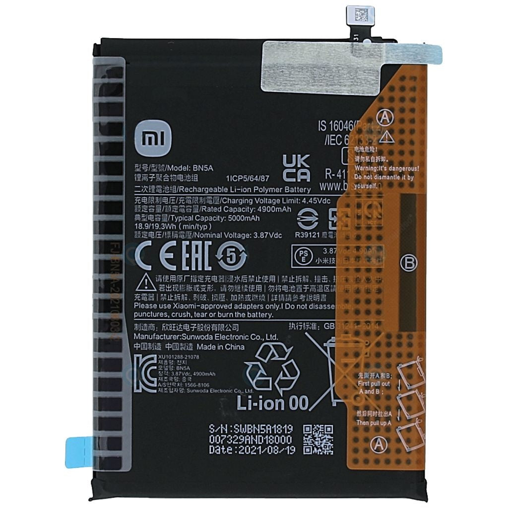 Bater A Del Xiaomi Redmi Note 10 5g