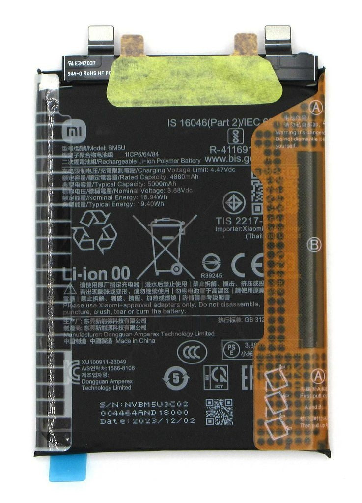 Bater A Del Xiaomi Redmi Note 13 Proplus 5g