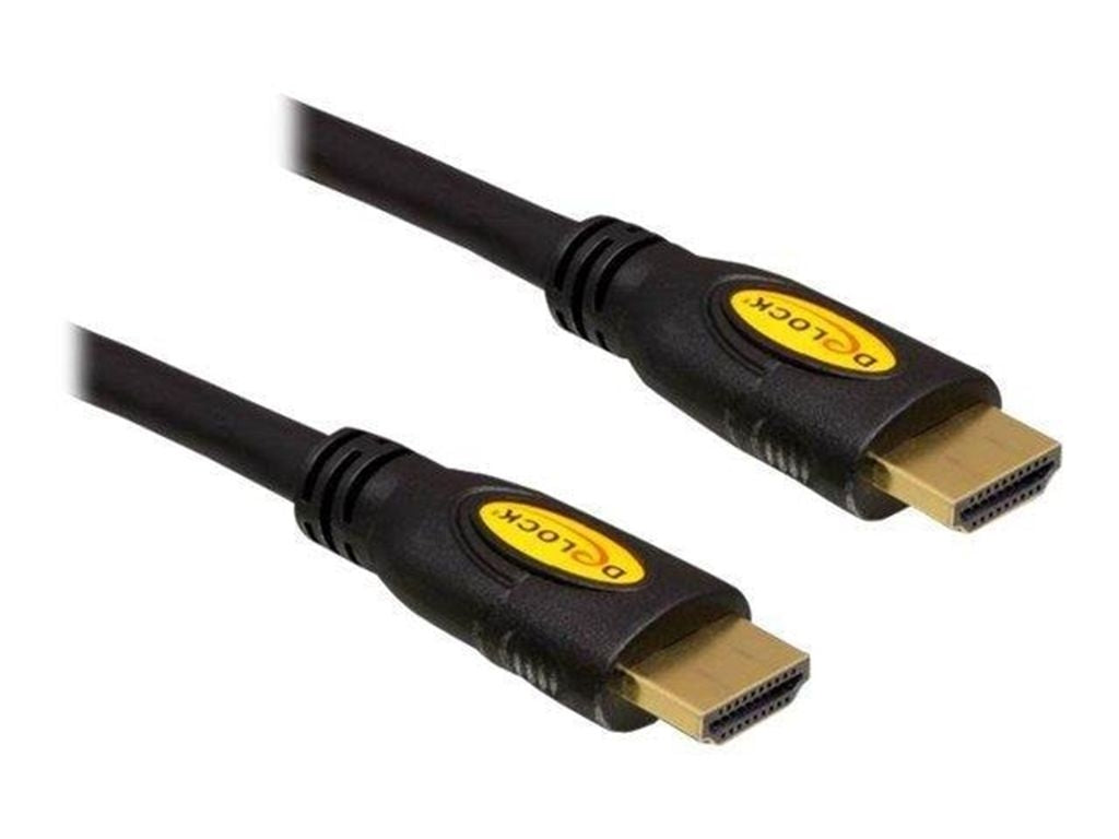 Delock High Speed Hdmi Kabel Mit Ethernet 4k 2 M