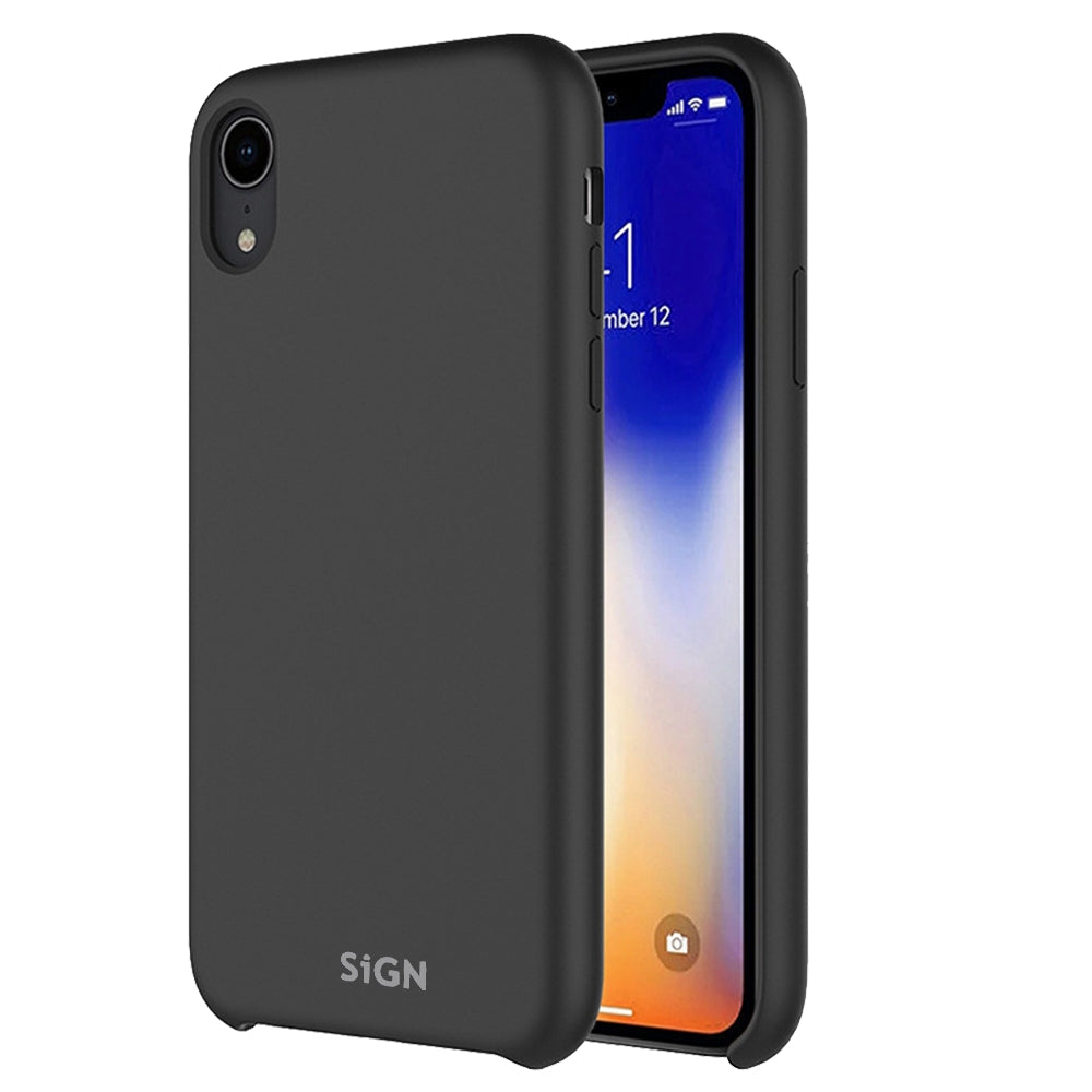 Liquid Silikonh Lle F R Iphone X Xs Schwarz