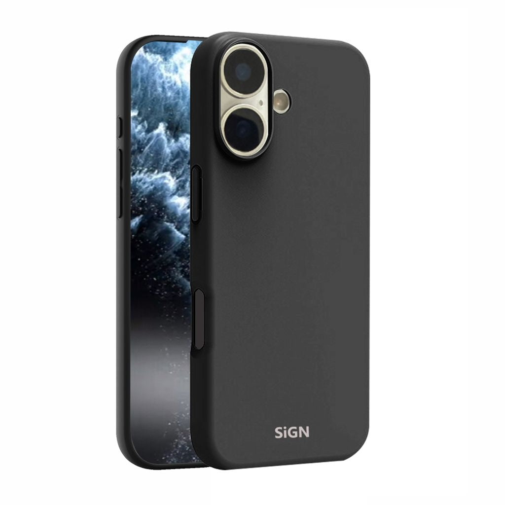 Sign Fl Ssigsilikonh Lle F R Iphone 17 Schwarz