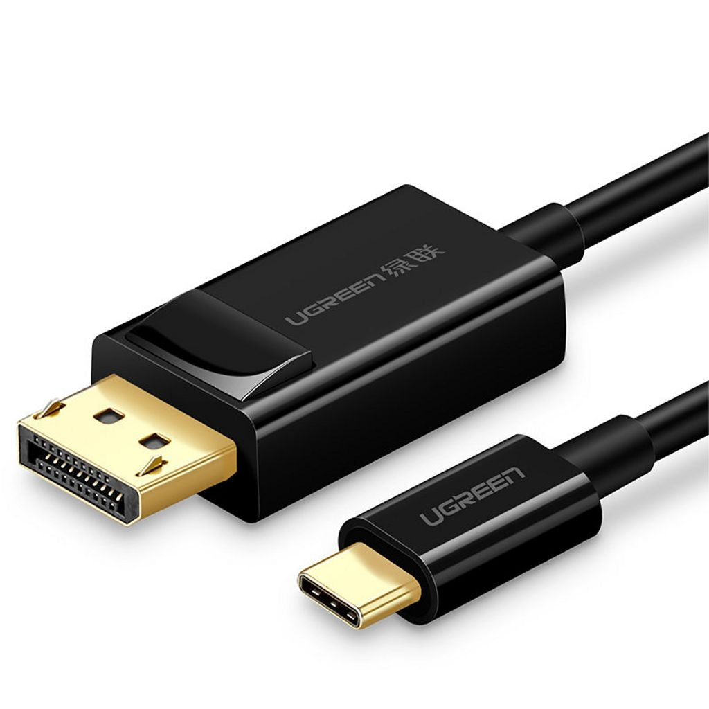 Ugreen Usb C Auf Displayport Kabel 1 5 M Schwarz