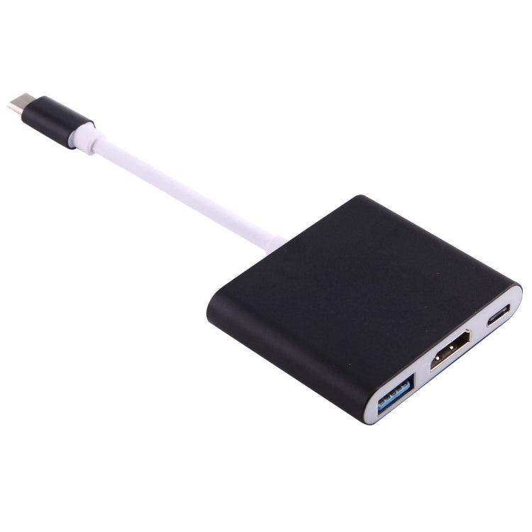 Usb C Auf Hdmi Usb A Usb C Adapter Schwarz