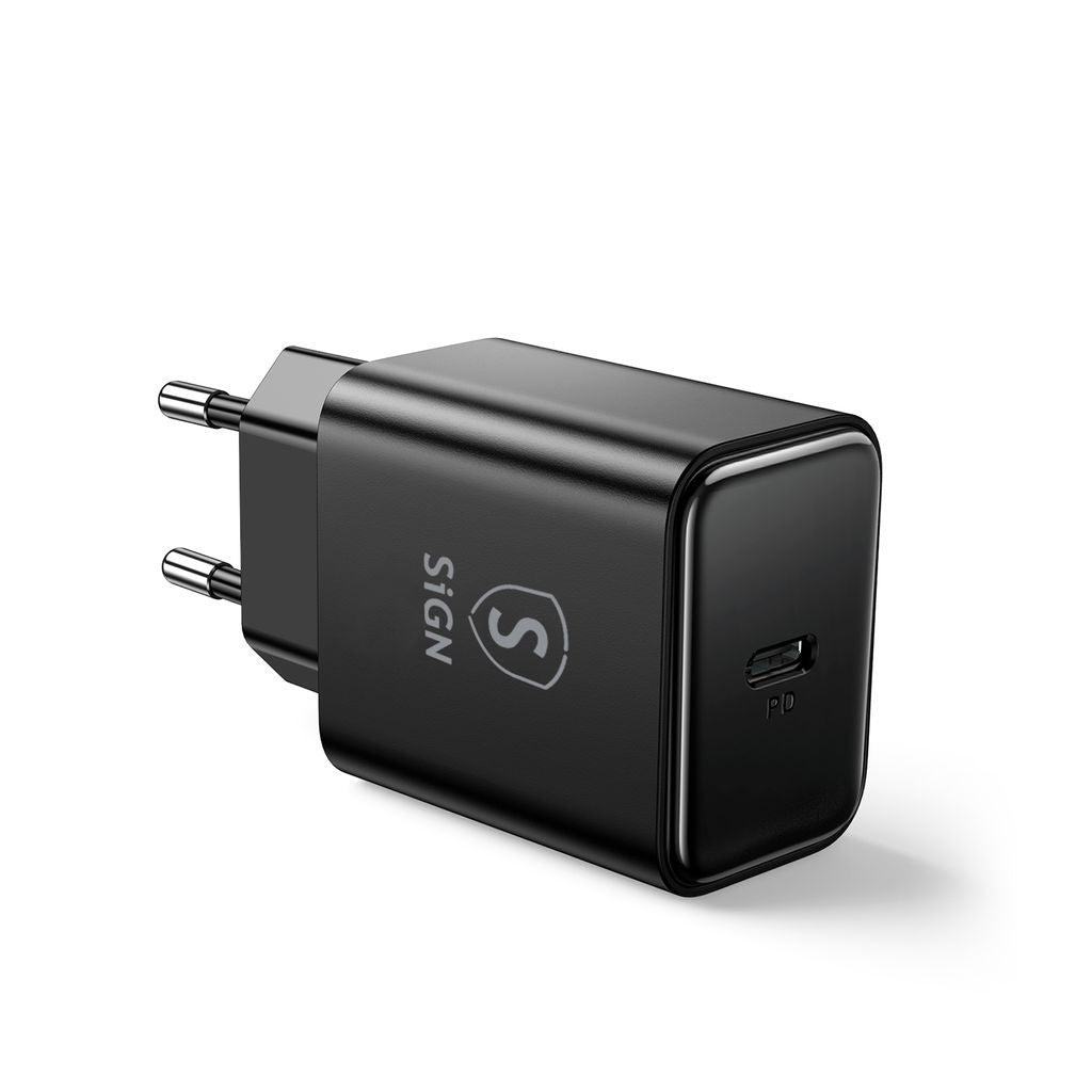 Usb C Pd Ladeger T 20 W Schwarz