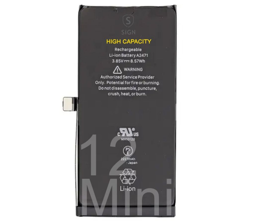 Iphone 12 Mini Akku Mit Hoher Kapazit T 2460 Mah