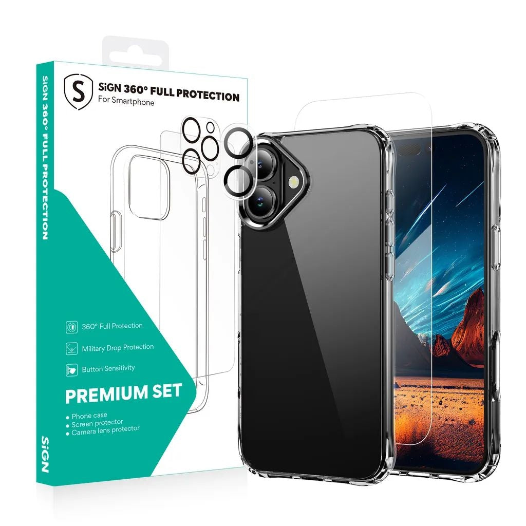 Sign 360 Komplettschutzpaket F R Iphone 16