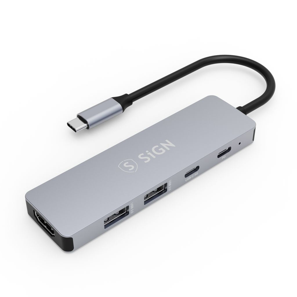Sign Hub Usb C Auf Usb A Usb C Pd Hdmi
