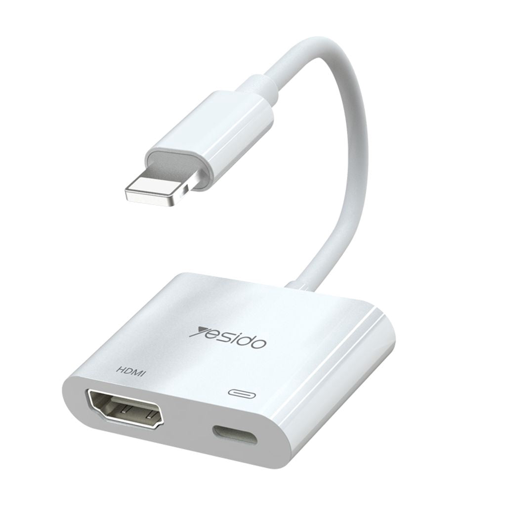 Adaptador De Audio Y V Deo Yesido Hm06 Lightning A Hdmi