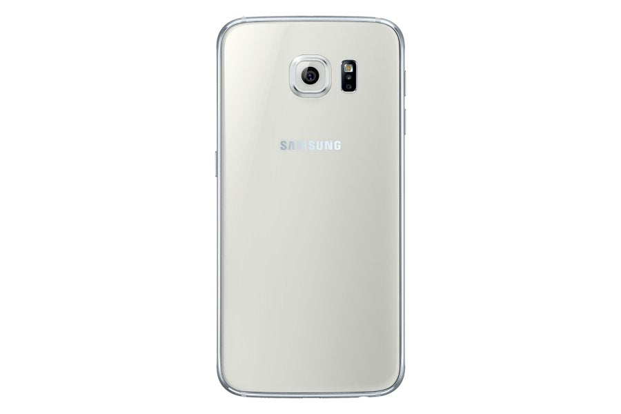 Galaxy S6 Edge R Ckseite Wei