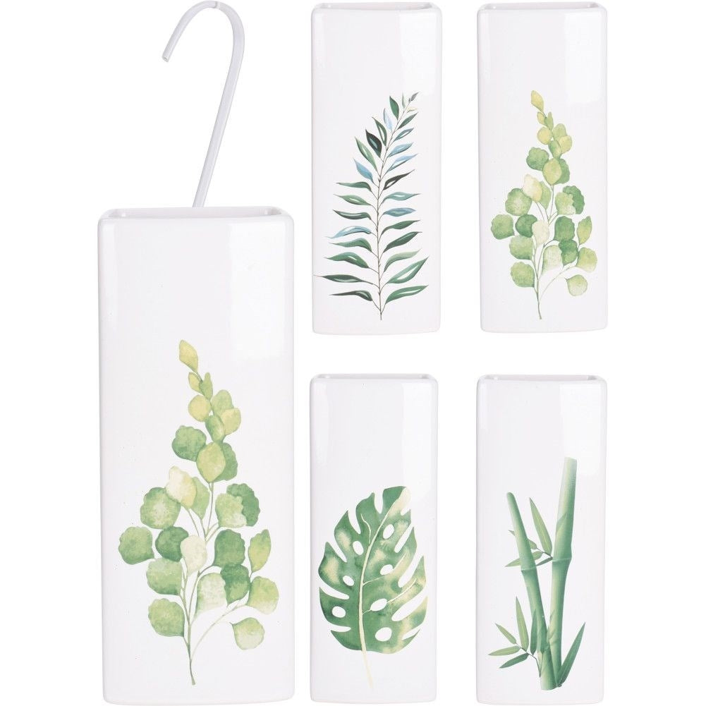 Keramik Luftbefeuchter Mit Bl Ttermotiv F R Trockene Wintertage