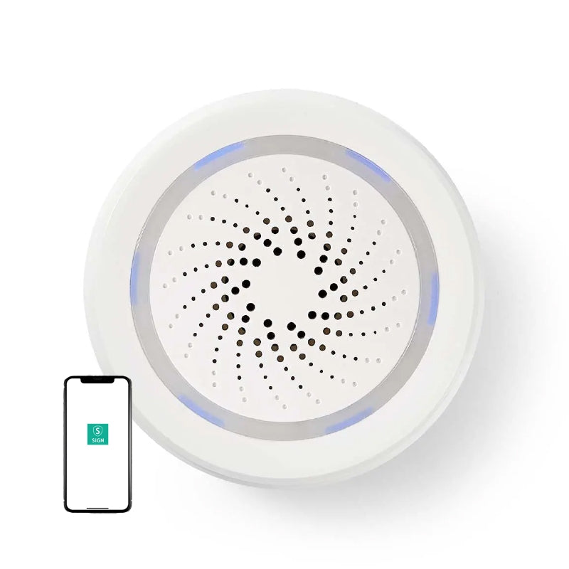 Sign Smart Home Wlan Sirene Wei