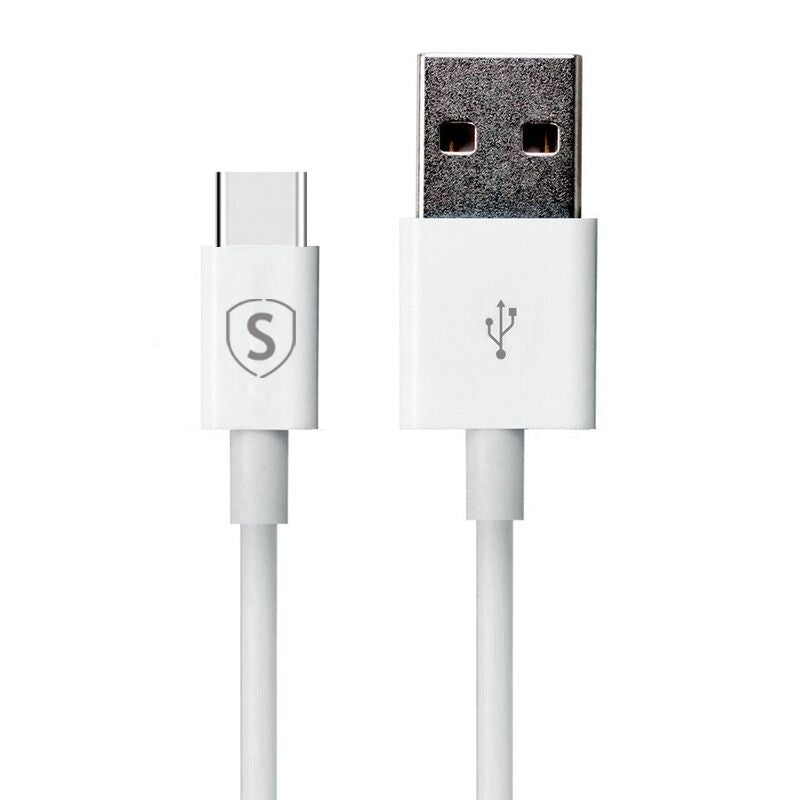 Usb C Kabel Zum Schnellladen 2 4 A 1 M Wei