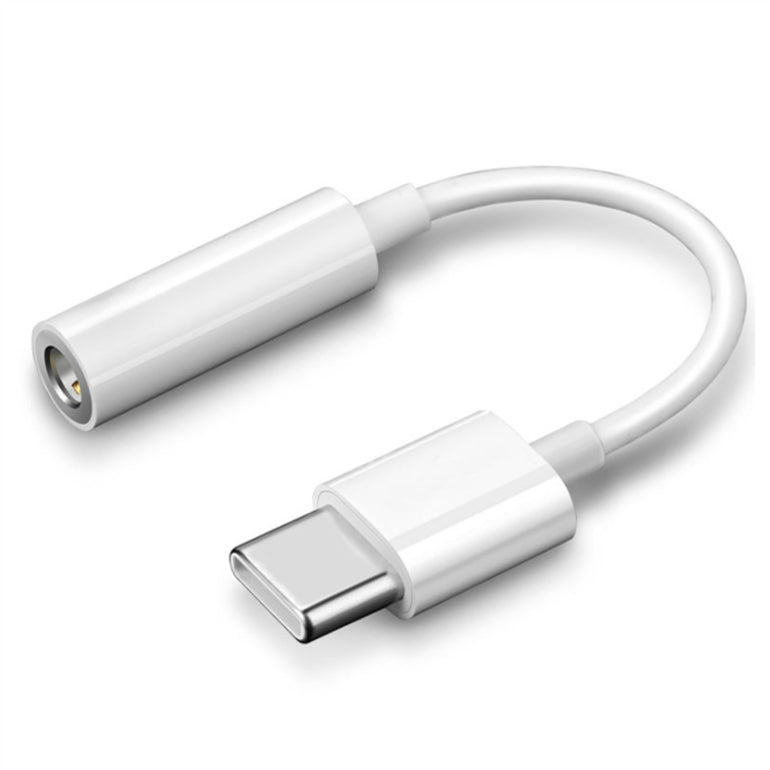 Usb C Auf 3 5 Mm Aux Adapter Wei